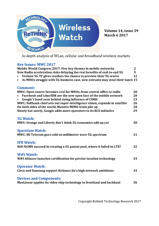 Wireless Watch 676 March 6: MWC 2017 special