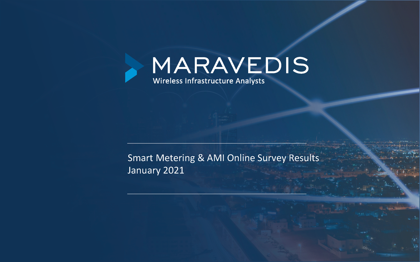 Smart Metering & AMI Online Survey Results January 2021